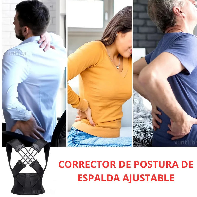 Corrector de Postura Elástico Avanzado para Hombros y Espalda